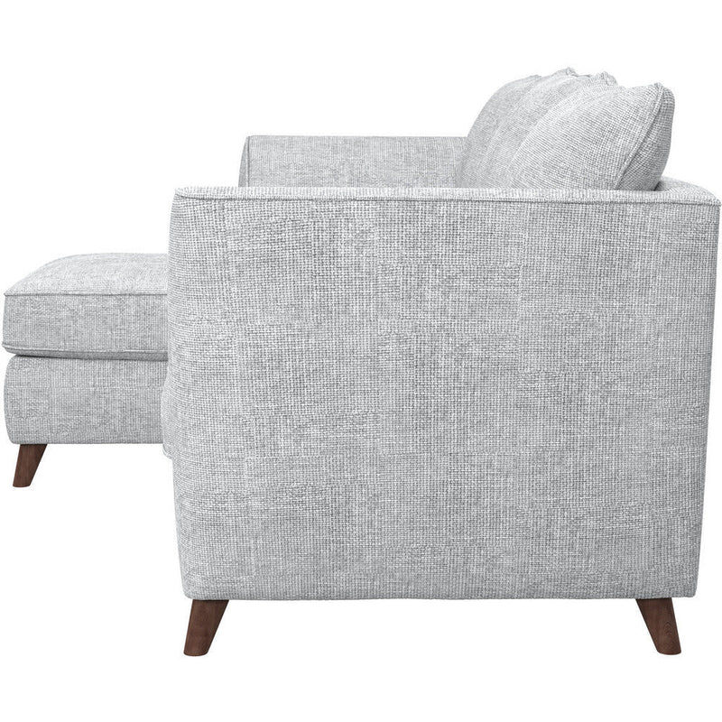 Sienna Hopsack Fabric Corner Sofa