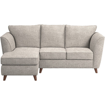 Sienna Hopsack Fabric Corner Sofa