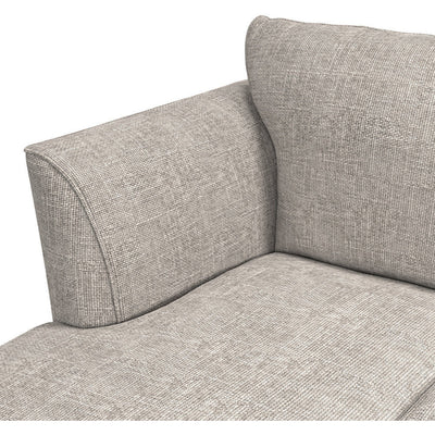 Sienna Hopsack Fabric Corner Sofa