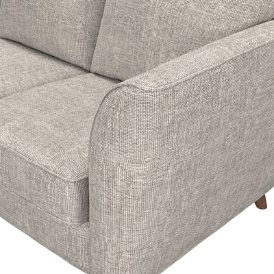 Sienna Hopsack Fabric Corner Sofa