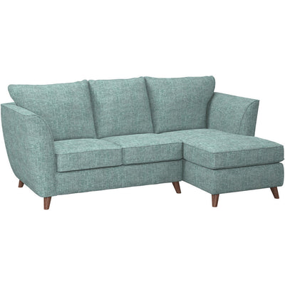 Sienna Hopsack Fabric Corner Sofa