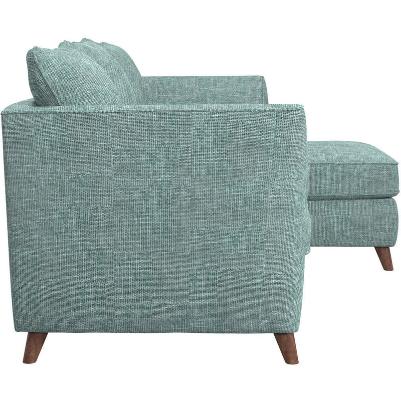 Sienna Hopsack Fabric Corner Sofa