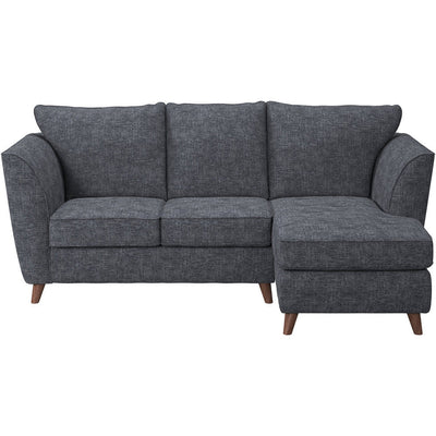 Sienna Hopsack Fabric Corner Sofa