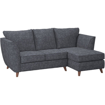 Sienna Hopsack Fabric Corner Sofa