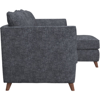 Sienna Hopsack Fabric Corner Sofa