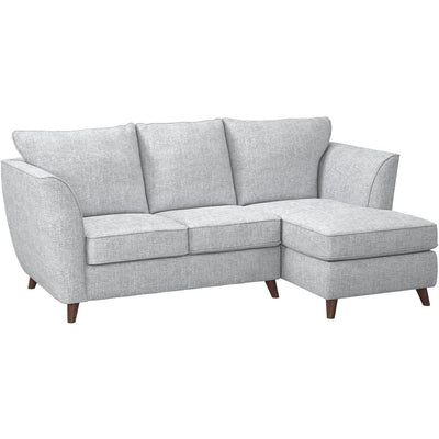 Sienna Hopsack Fabric Corner Sofa