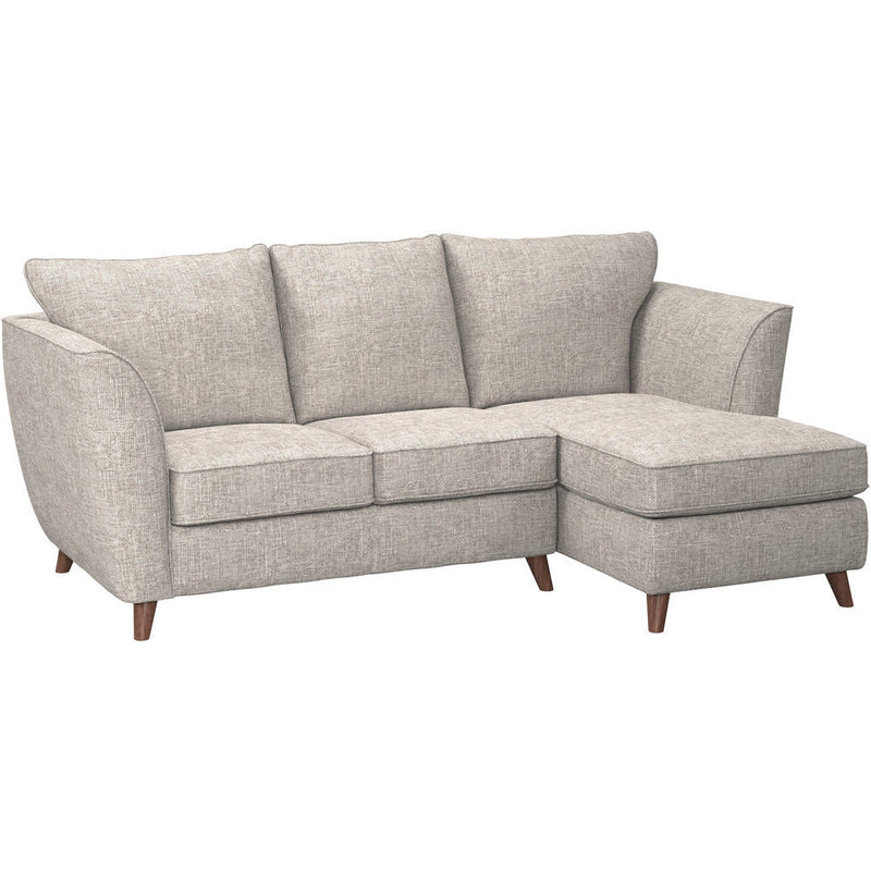 Sienna Hopsack Fabric Corner Sofa