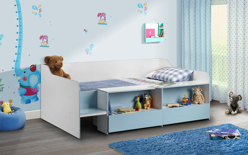 Stella Low Sleeper Blue and White