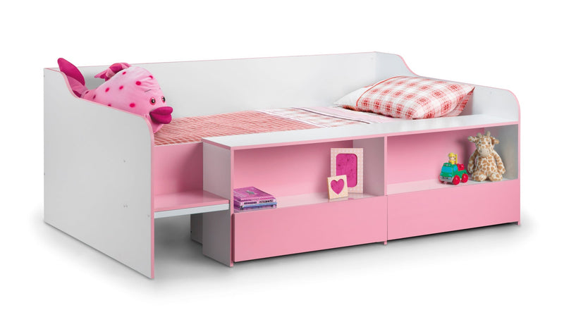 Stella Low Sleeper Pink and White