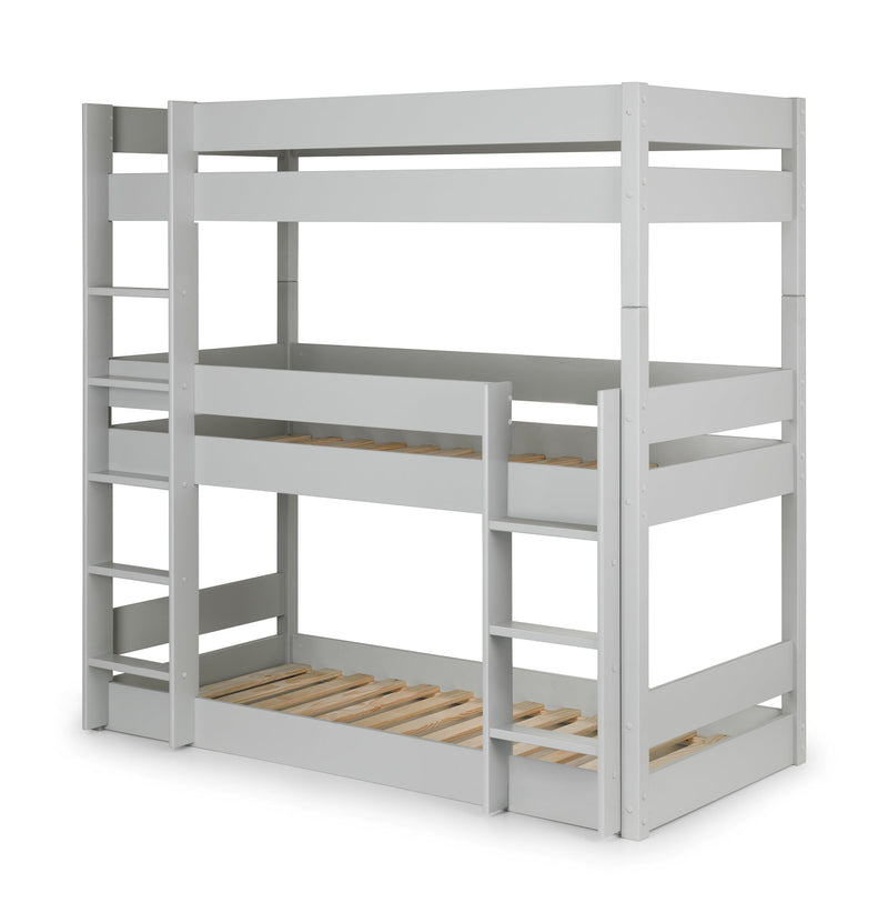 Trio Bunk Bed Dove Grey