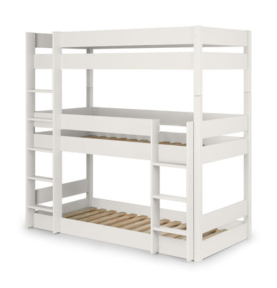 Trio Bunk Bed Surf White