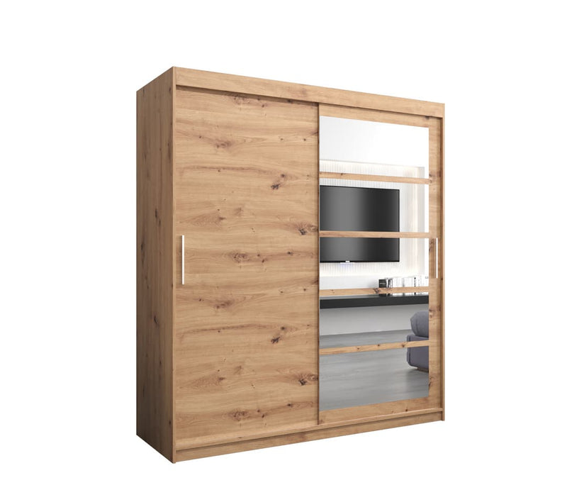 Roma I Sliding Door Wardrobe 180cm