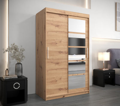 Roma I Sliding Door Wardrobe 120cm