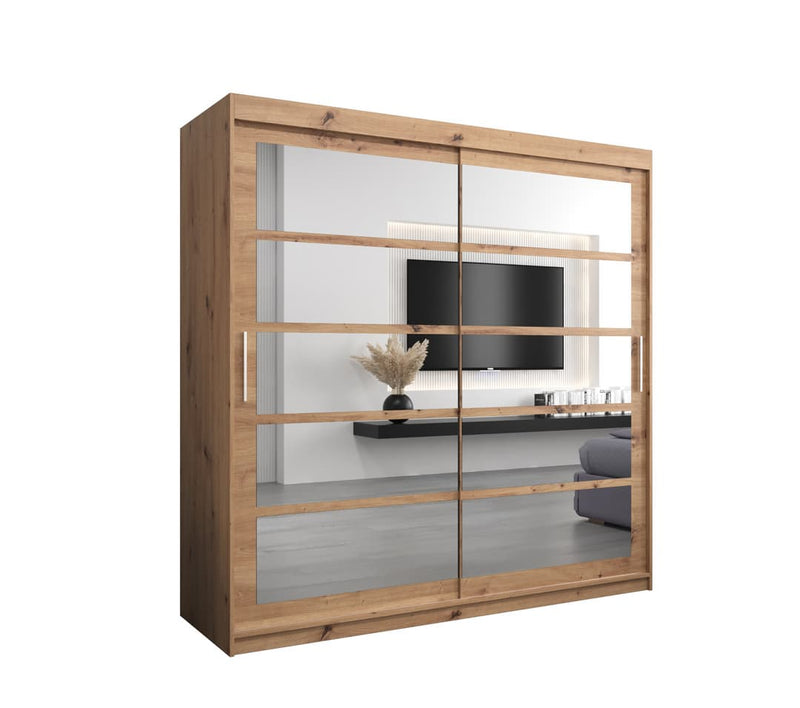 Roma II Sliding Door Wardrobe 200cm