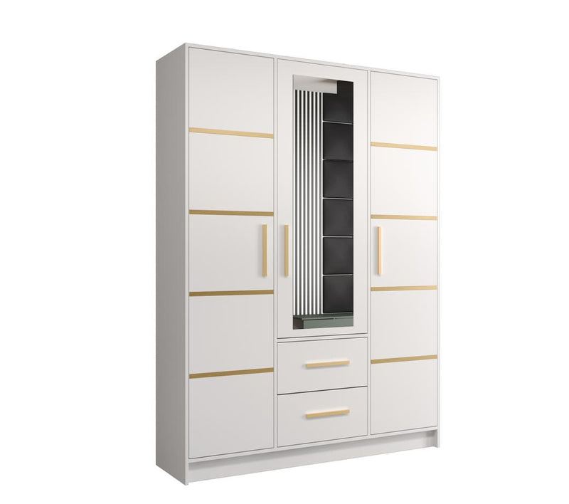 Berlin II Hinged Door Wardrobe 153cm