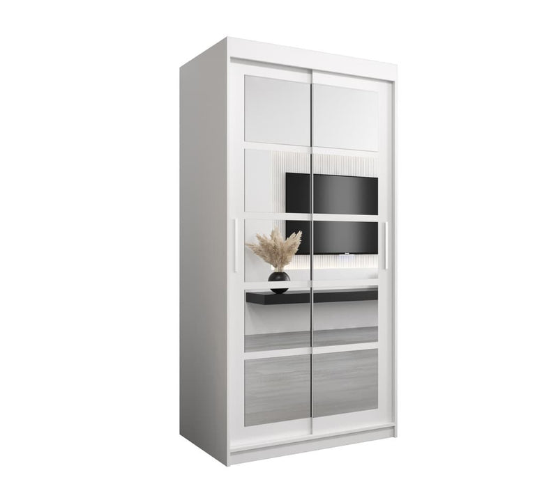 Roma II Sliding Door Wardrobe 100cm