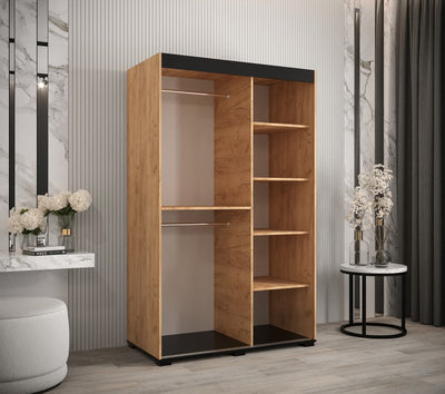 Bergamo T3 Sliding Door Wardrobe 120cm