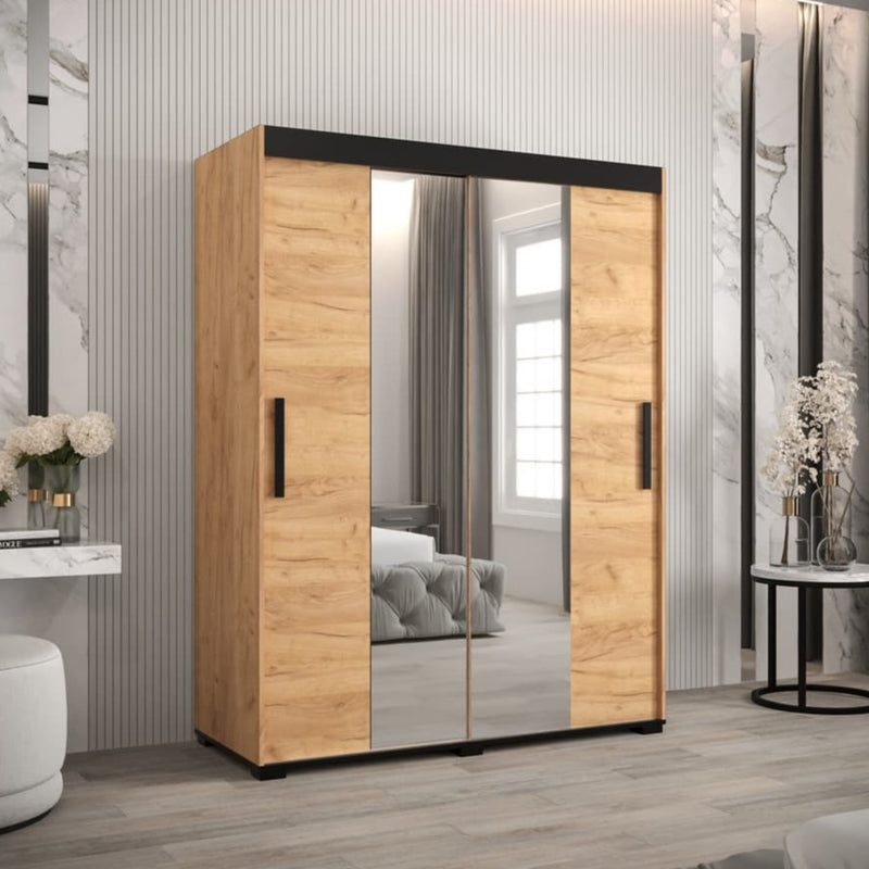 Bergamo T1 Sliding Door Wardrobe 150cm