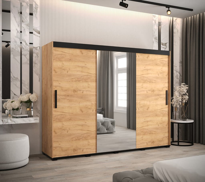 Bergamo T1 Sliding Door Wardrobe 250cm