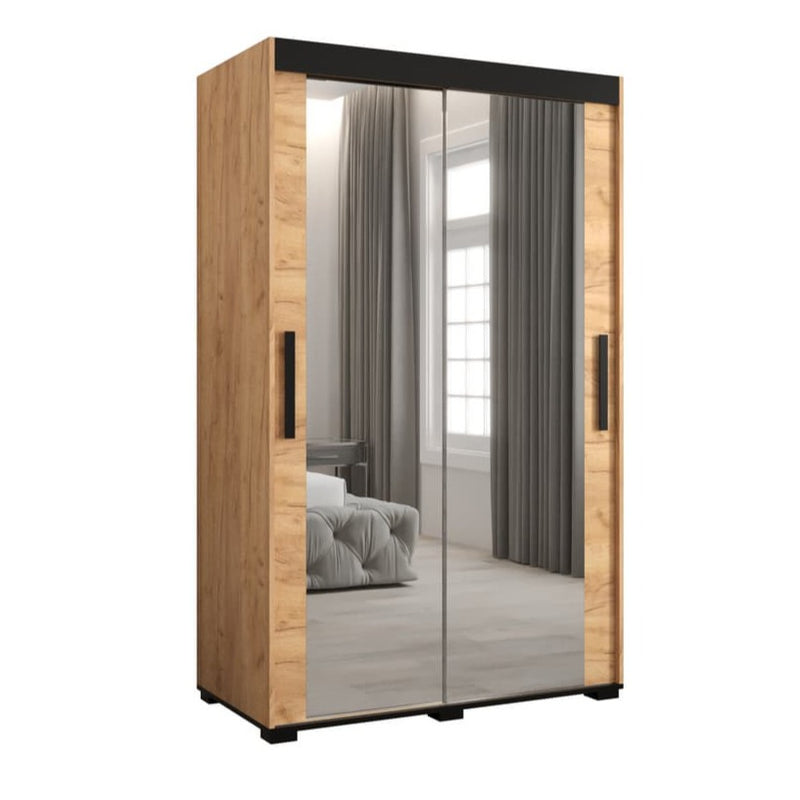 Bergamo T3 Sliding Door Wardrobe 120cm