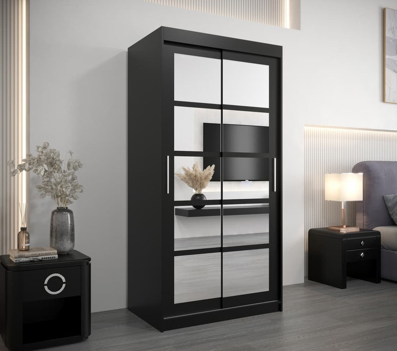 Roma II Sliding Door Wardrobe 100cm