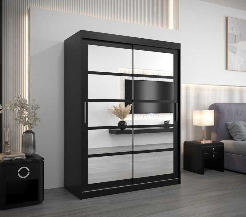 Roma II Sliding Door Wardrobe 150cm