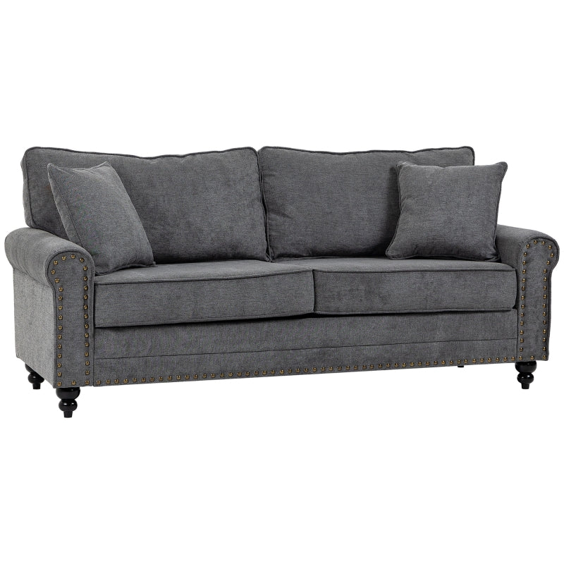 2 Seater Sofas For Living Room, Grey