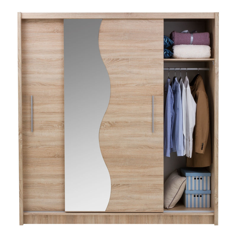 Bergamo I Sliding Door Wardrobe Bergamo 205cm