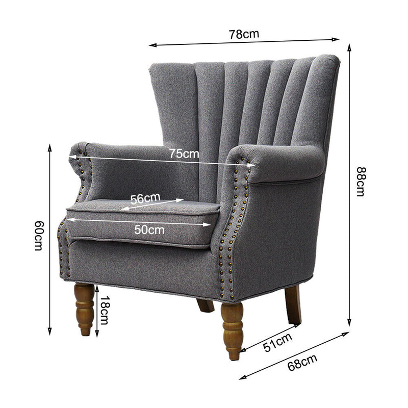 Romana Luxury Velvet Relax Armchair