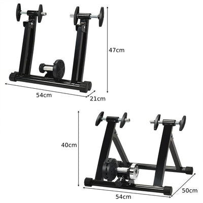 Indoor Bicycle Trainer Stand with 8  Resistance Levels