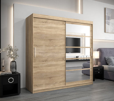 Roma I Sliding Door Wardrobe 200cm