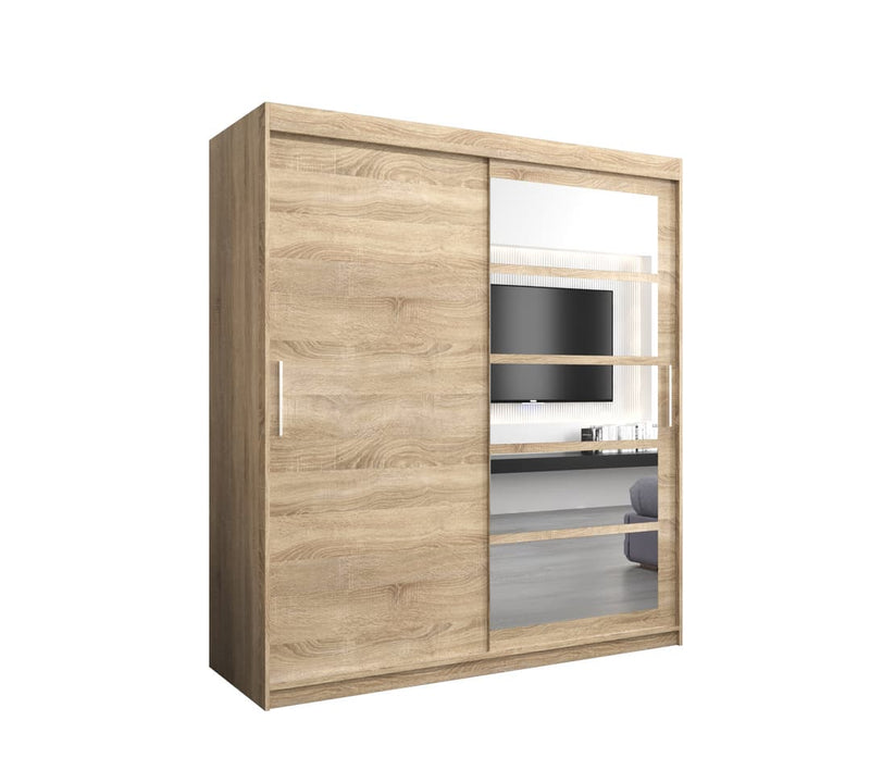 Roma I Sliding Door Wardrobe 180cm