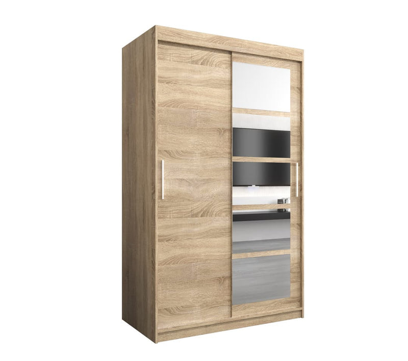 Roma I Sliding Door Wardrobe 120cm