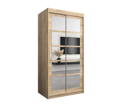 Roma II Sliding Door Wardrobe 100cm