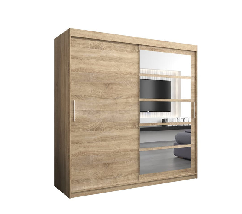 Roma I Sliding Door Wardrobe 200cm