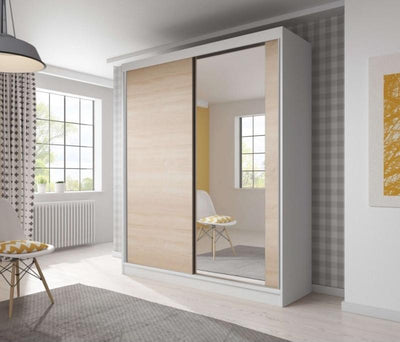 Bella 03 Sliding Door Wardrobe 183cm