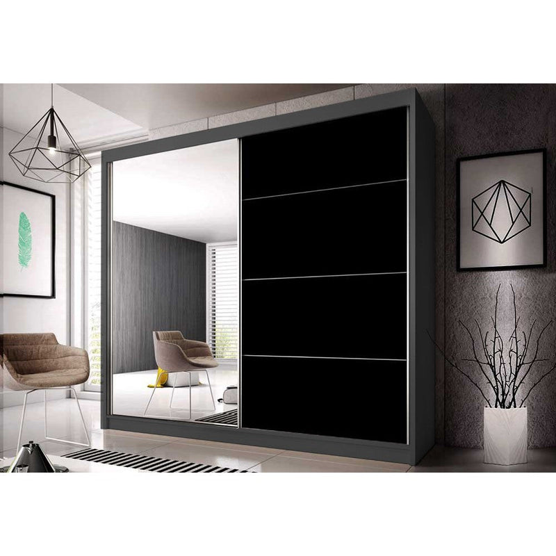 Multi 31 Sliding Door Wardrobe 183cm