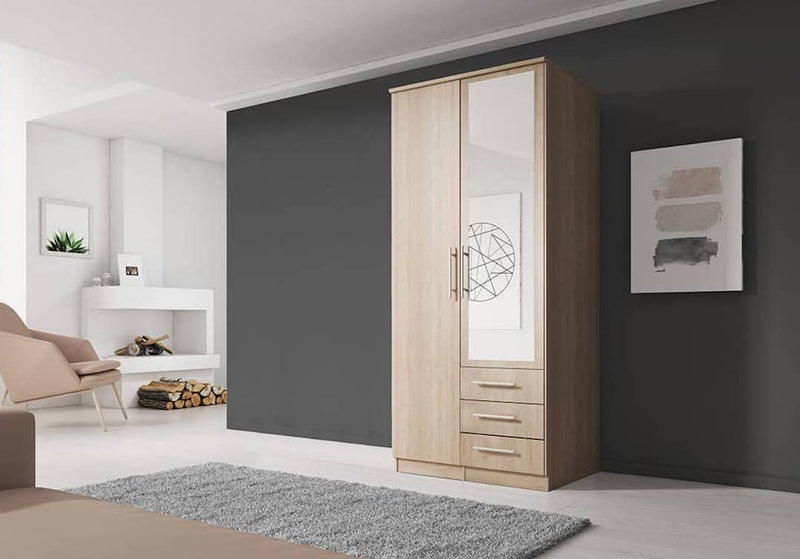 Alex Hinged Door Wardrobe 100cm