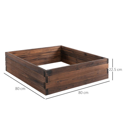 128L Wooden Raised Beds